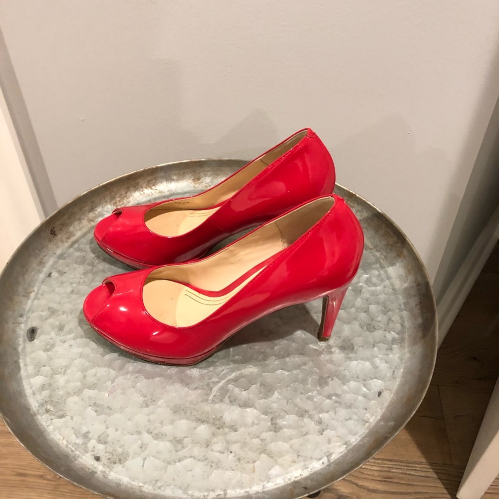 Cole Haan peep toe pumps - Picture 5 of 5